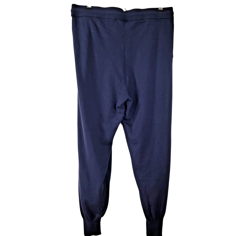 Free Assembly Womens Large Jogger Pants Navy Blue  Lounge Sweatpants NWT - Picture 4 of 7